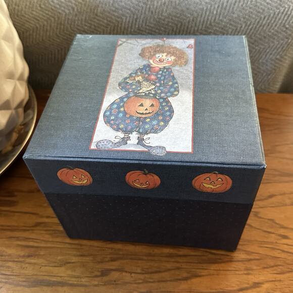 Lang Candles Halloween Friends SBB#3 Candle Holder Clown Sherri Buck Baldwin - Picture 8 of 10